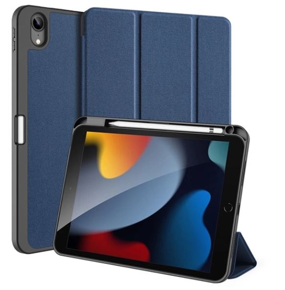 Dux Ducis Domo Apple iPad 10,9" bőr hatású tablet tok sötétkék (GP-131444)