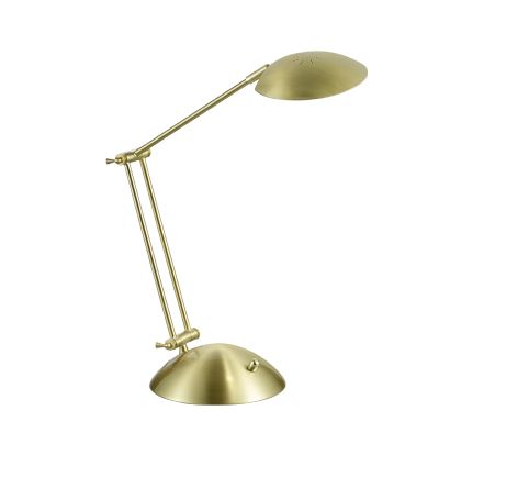 Trio 572410108 Calcio asztali lámpa sárgaréz színű