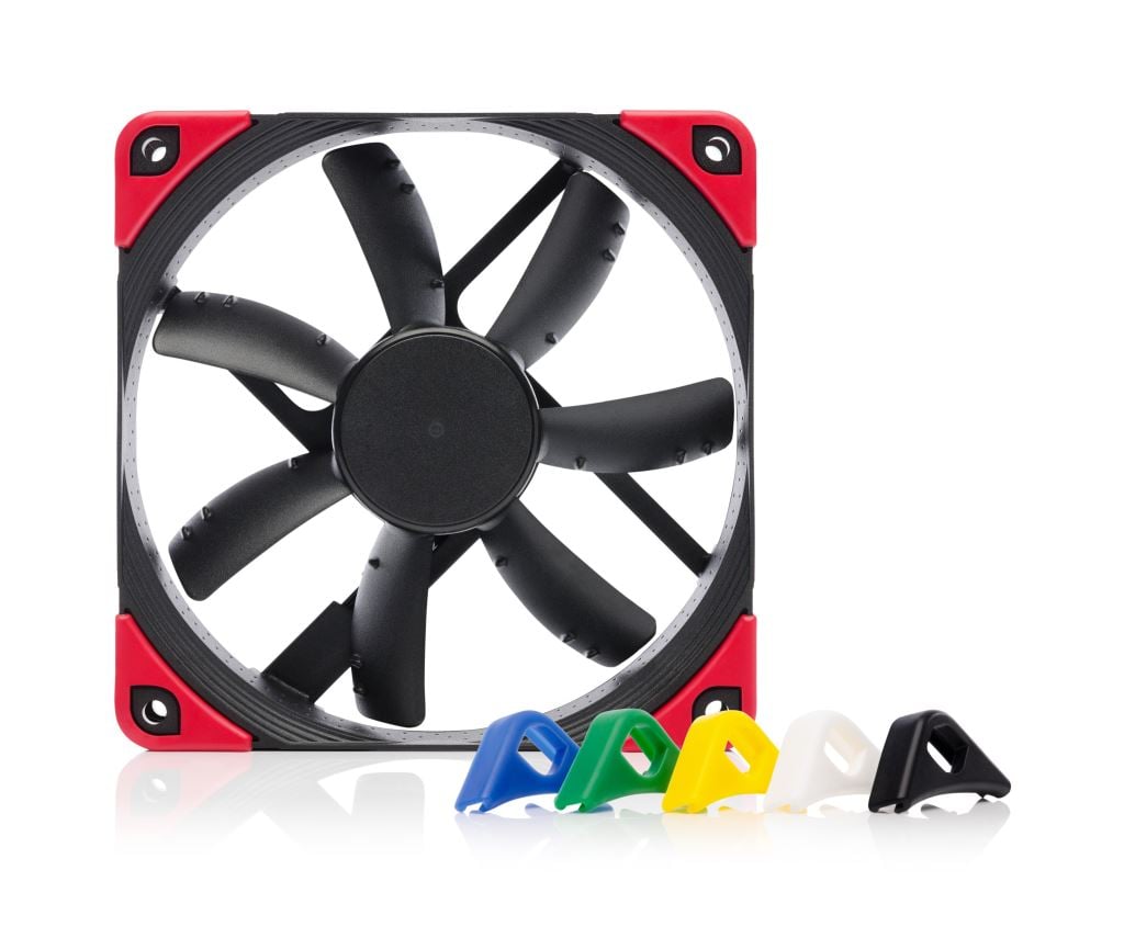 Noctua NF-S12A PWM chromax.black.swap hűtő ventilátor 12cm Noctua NF-S12A PWM chromax.black.swap hűtő ventilátor 12cm