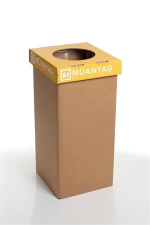 Recobin URE020 Mini újrahasznosított szelektív hulladékgyűjtő 20l sárga Recobin URE020 Mini újrahasznosított szelektív hulladékgyűjtő 20l sárga