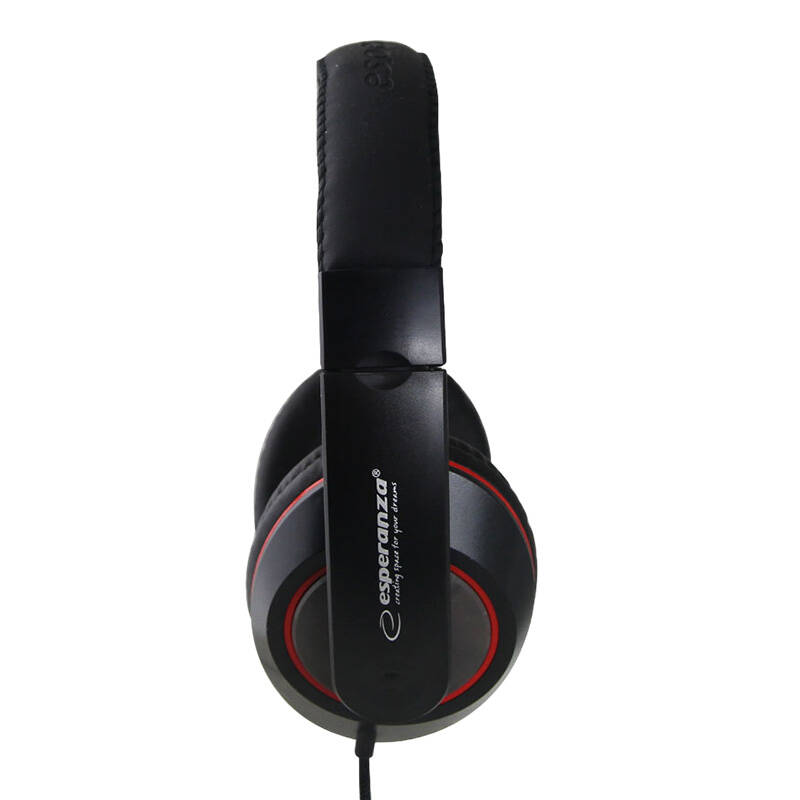 Esperanza EH121 Wired Headphones Fekete