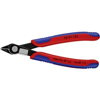 Elektronikai, finommechanikai hegyescsőrű csípőfogó 125 mm Knipex Super-Knips 78 91 125 Elektronikai, finommechanikai hegyescsőrű csípőfogó 125 mm Knipex Super-Knips 78 91 125