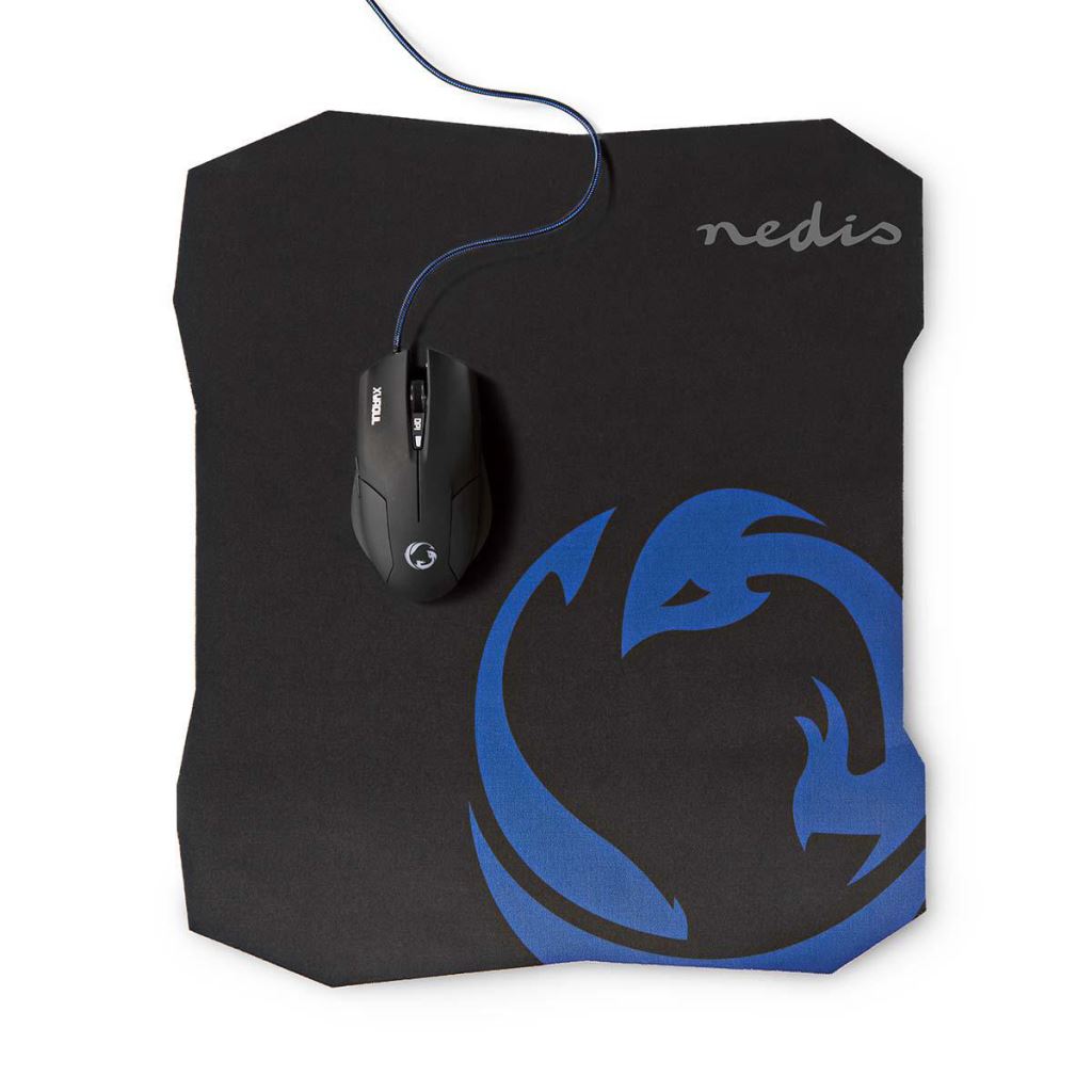 Nedis GMMP100BK optikai Gaming egér és egérpad