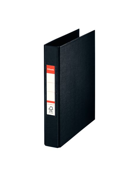 Esselte Standard VIVIDA gyűrűskönyv, A5 fekete (47687)