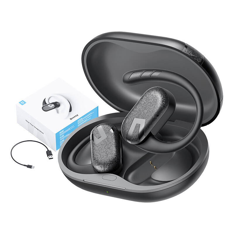 Soundpeats Breezy TWS fülhallgató Fekete 