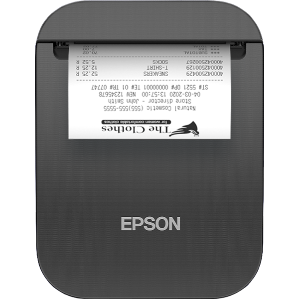 EPSON blokknyomtató TM-P80II AC (121), 79,5mm, USB-C/Bluetooth, fekete