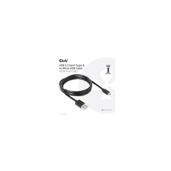  CLUB3D CAC-1408 USB 3.2 Type A - micro USB 1m kábel