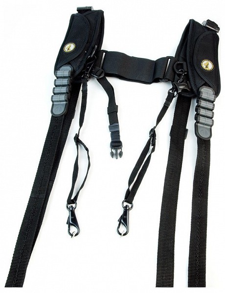 Sun-Sniper Rotaball-DPH Double-Plus-Harness dupla fényképezőgép vállszíj