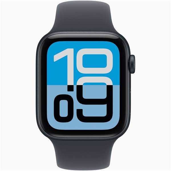 Apple Watch SE3 GPS 44mm éjfekete alutok, éjfekete sport M/L