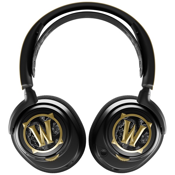 Steelseries Arctis Nova 7 WOW Edition vezeték nélküli gamer headset Fekete 