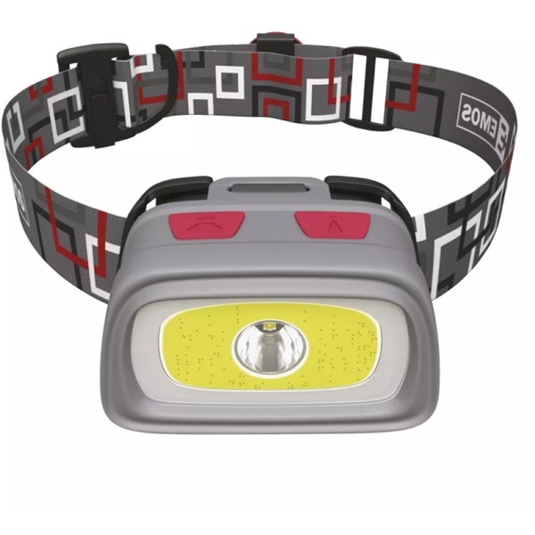 Emos CREE+COB LED fejlámpa 330lm (P3531)
