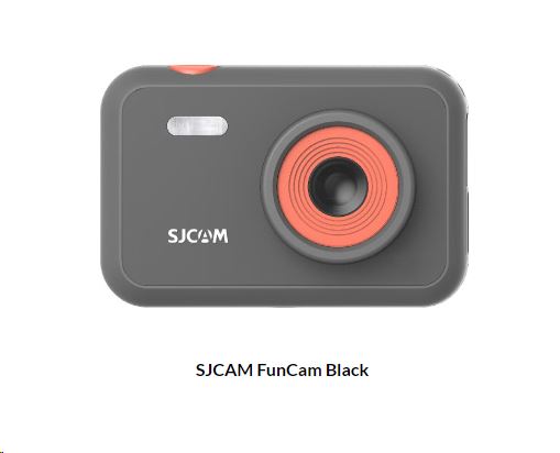 SJCAM FunCam hobbi kamera gyerekeknek fekete
