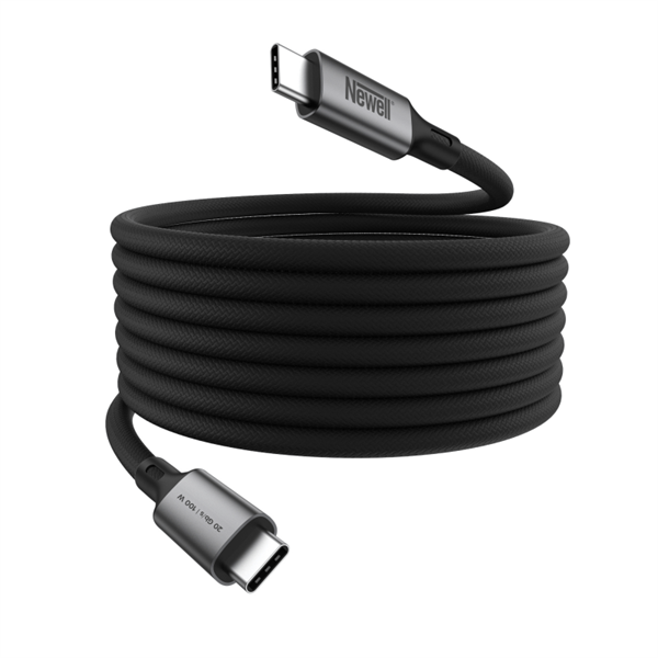 NEWELL USB-C – USB-C 3.2 Gen 2 mágneses gyorstöltő kábel 20 Gbps adatátvitel 100W NEWELL USB-C – USB-C 3.2 Gen 2 mágneses gyorstöltő kábel 20 Gbps adatátvitel 100W
