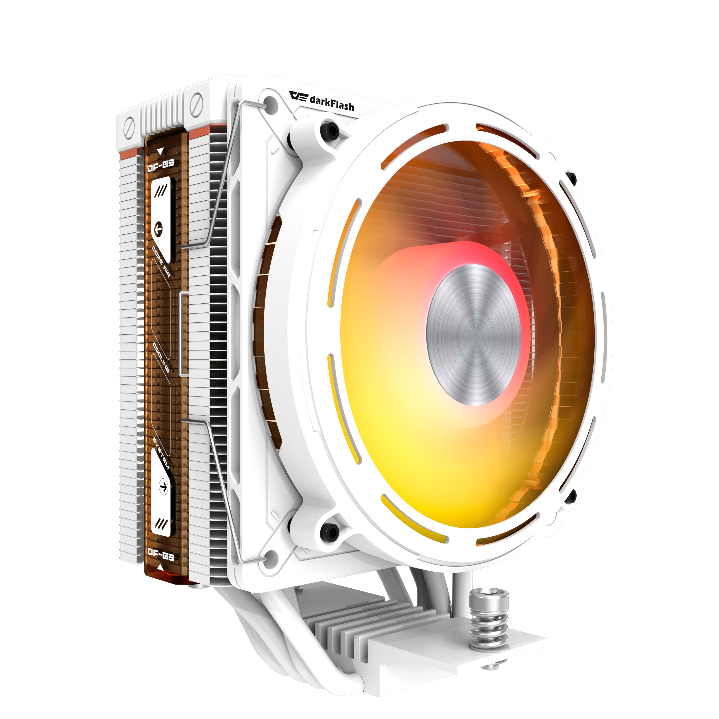 Darkflash E400 aktív CPU hűtés Fehér