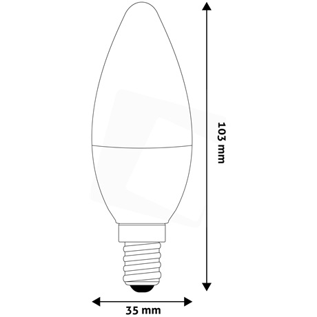 Avide ABC14NW-4.5W LED CANDLE IZZÓ 4.5W E14 NW 4000K Avide ABC14NW-4.5W LED CANDLE IZZÓ 4.5W E14 NW 4000K