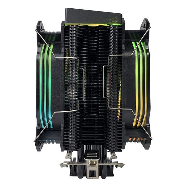 Rampage  OCTAGON C60  max dB  96,84 m3/h 4 pin csatlakozó  2x12cm CPU Cooler  