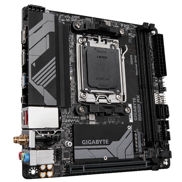 GIGABYTE AM5 B650I AX AMD B650 mini-ITX Alaplap GIGABYTE AM5 B650I AX AMD B650 mini-ITX Alaplap