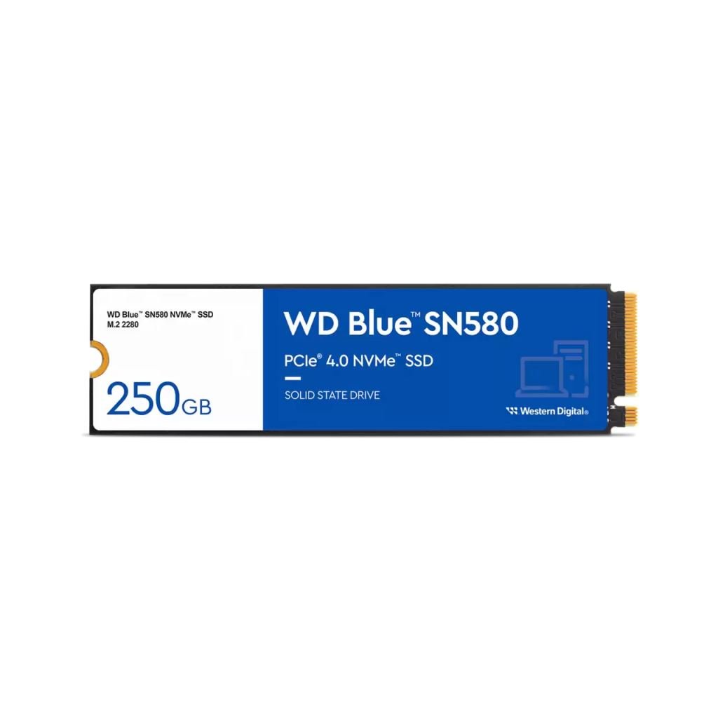 Western Digital 250GB M.2 2280 NVMe SN580 Blue Western Digital 250GB M.2 2280 NVMe SN580 Blue