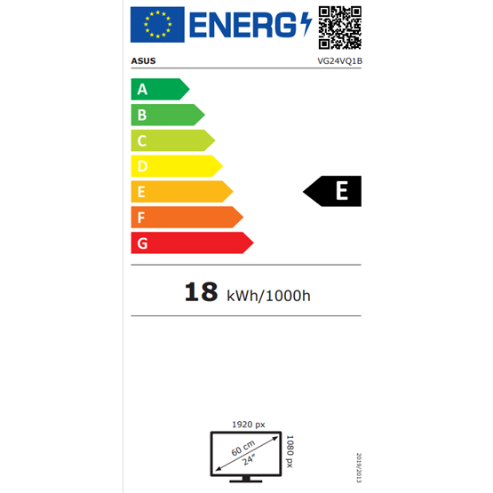 Asus 23.8" TUF Gaming  VG24VQ1B monitor VA LED Monitor