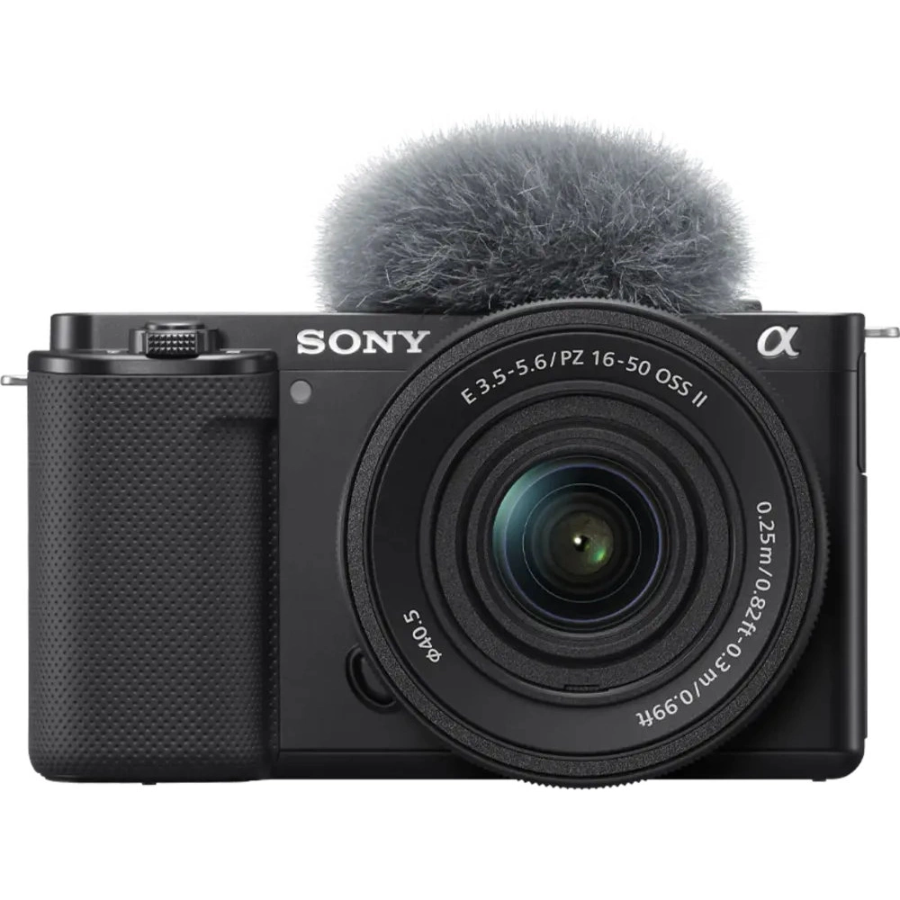 Sony ZV-E10 váz + PZ 16-50mm f/3.5-5.6 II objektív KIT fényképezőgép