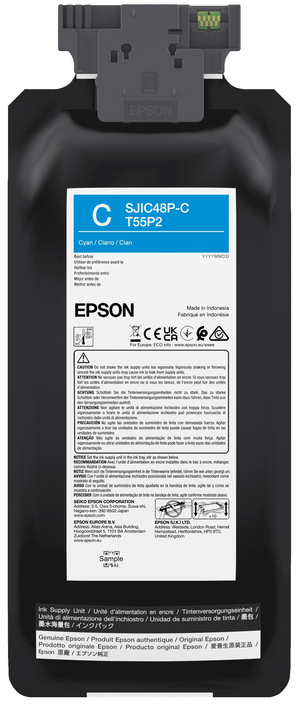 Epson SJIC48P-C C8000 Patron Cián Eredeti Epson SJIC48P-C C8000 Patron Cián Eredeti