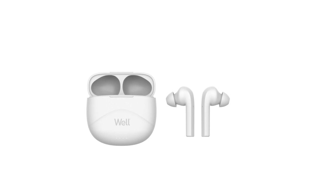 Well TWS Bluetooth fülhallgató fehér (EARPHONE-BT-GHOSTWE-WL)