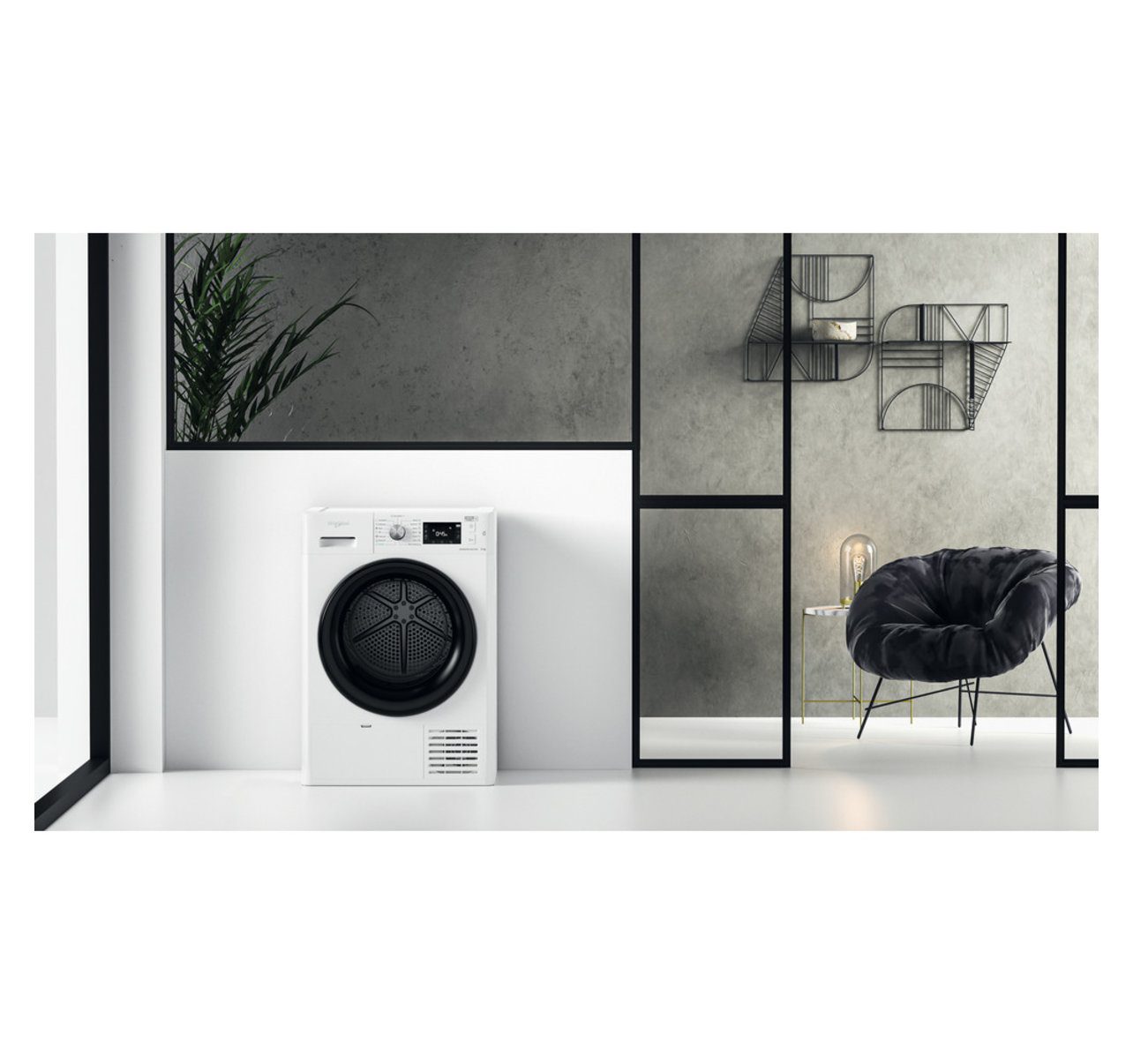 Whirlpool FFT M22 9X2B EE Hőszivattyús szárítógép – 9 Kg, A Energiaosztály, 6. Érzék technológia, Rapid Dry funkció, FreshCare+, 