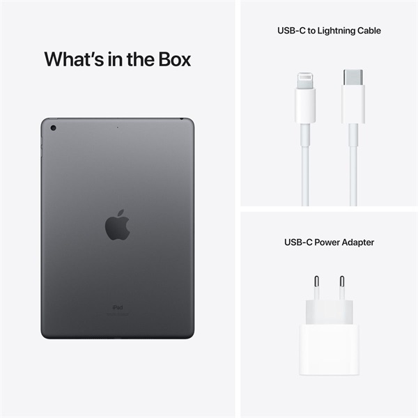 Apple 10,2" iPad 9 256GB Wi-Fi Space Grey (asztroszürke)