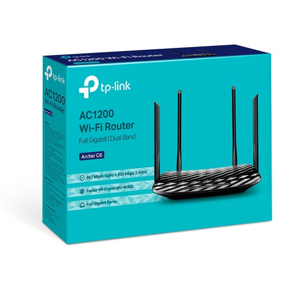 TP-Link Archer C6 AC1200 Router