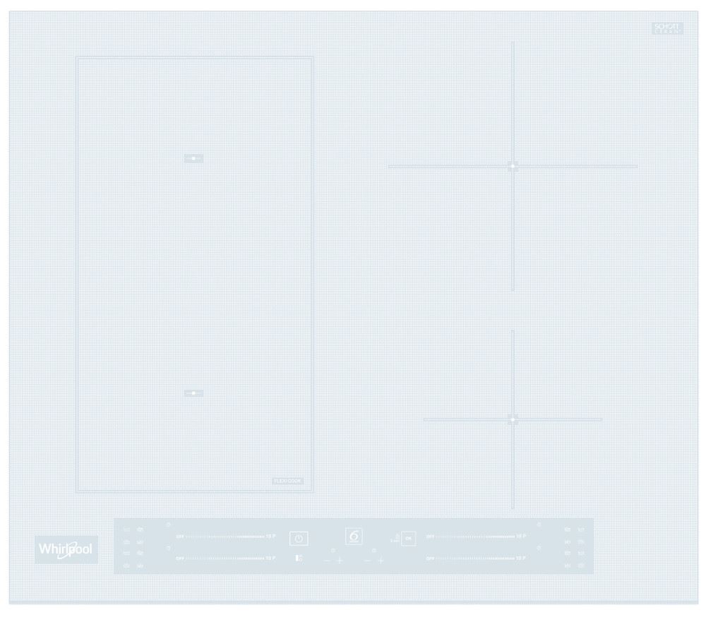 Whirlpool WL S5360 BF/W indukciós főzőlap fehér