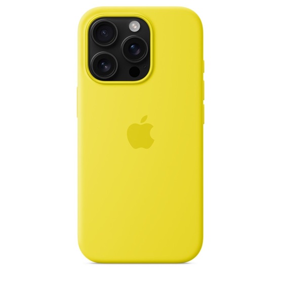 Apple iPhone 16 Pro Silicone Case with MagSafe   Star Fruit (Seasonal)