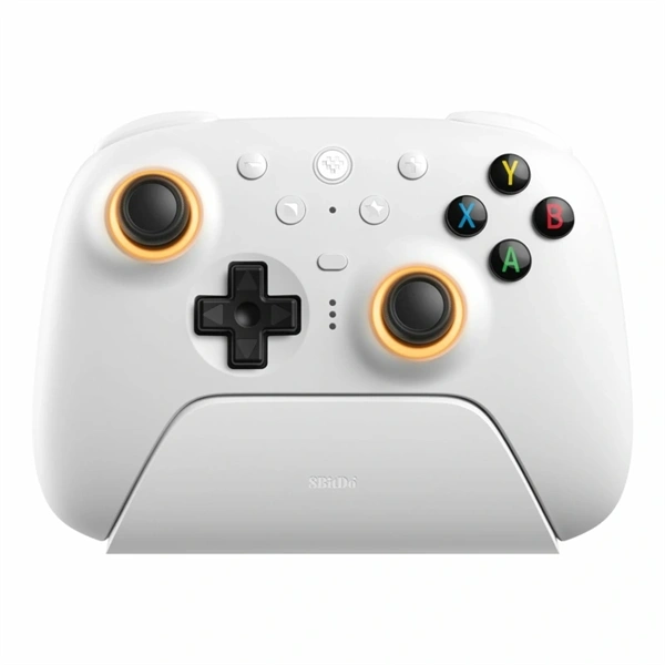 8BitDo Ultimate 2 Nintendo Switch / Switch 2 / PC Hall-Effect vezeték nélküli kontroller Fehér