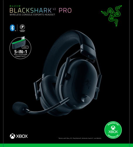 Razer BlackShark V2 Pro (2023) Fekete