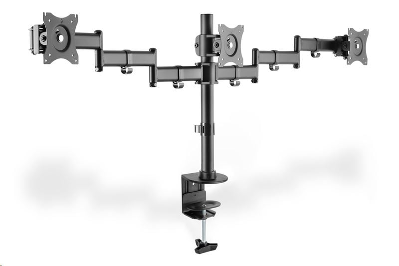 Digitus tripla monitor állvány max. 3x27" 3x8kg (DA-90362) Digitus tripla monitor állvány max. 3x27" 3x8kg (DA-90362)