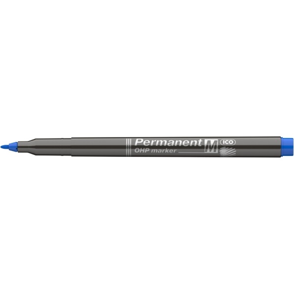 ICO OHP M 1-1,5mm kék permanent marker