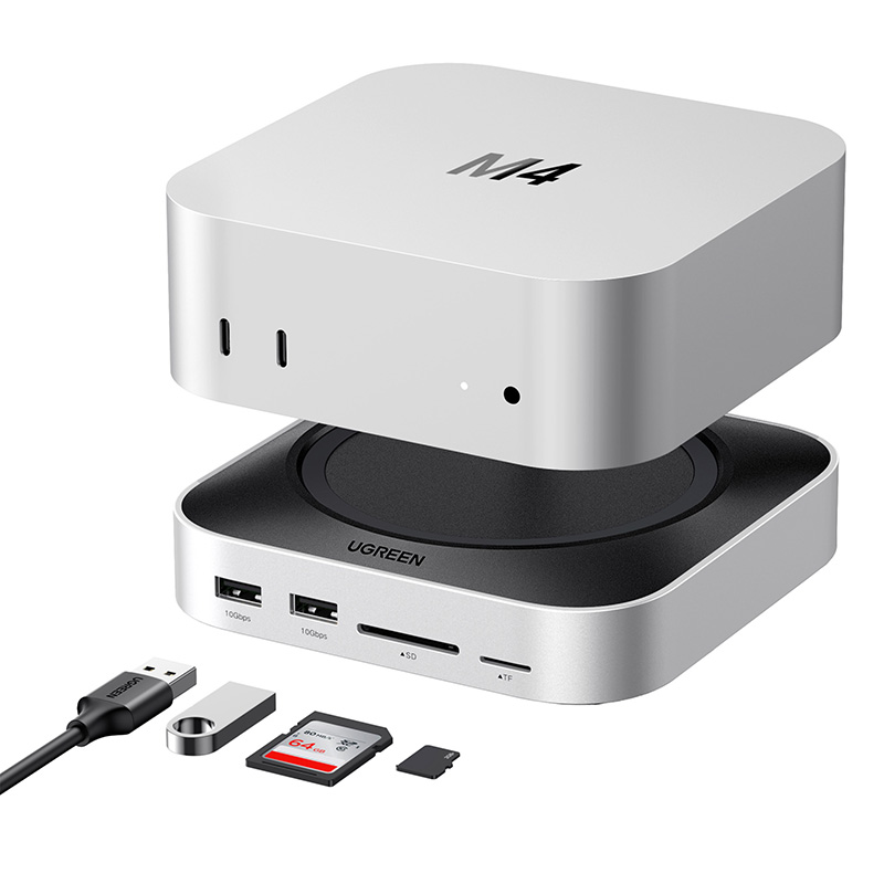 Ugreen CM841 11 az 1-ben dokkolóállomás  USB-C Szürke