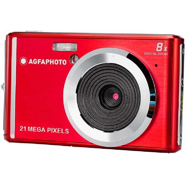 Agfa DC5200 kompakt digitális fényképezőgép, piros