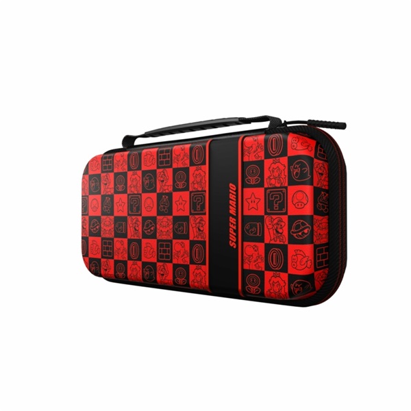 PDP Plus Glow Nintendo Switch/Lite/OLED Mario Icon Glow in the Dark utazótok