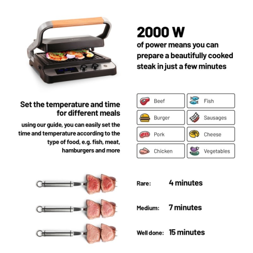 Lauben Contact Grill 2000SB Kontakt grill