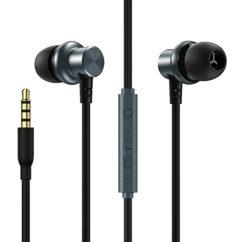 Joyroom JR-EL115 Wired Earphones Szürke Joyroom JR-EL115 Wired Earphones Szürke