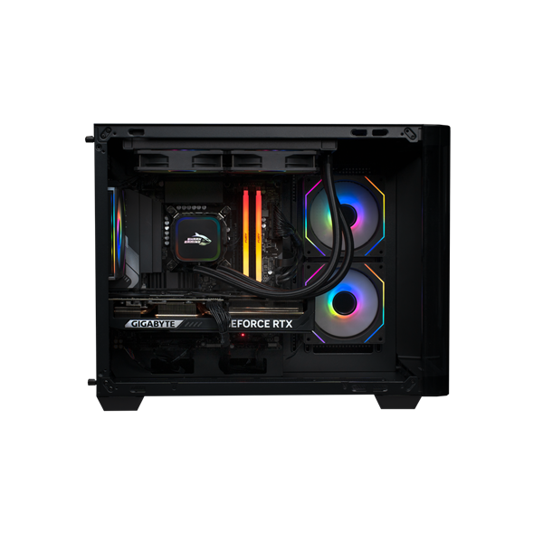 SHARK Max Bite Brutality BF25  Wave mini  R7-5700X  RTX 5060 8G 1TB NVMe 16GB  air cooler Windows 11  GAMING PC