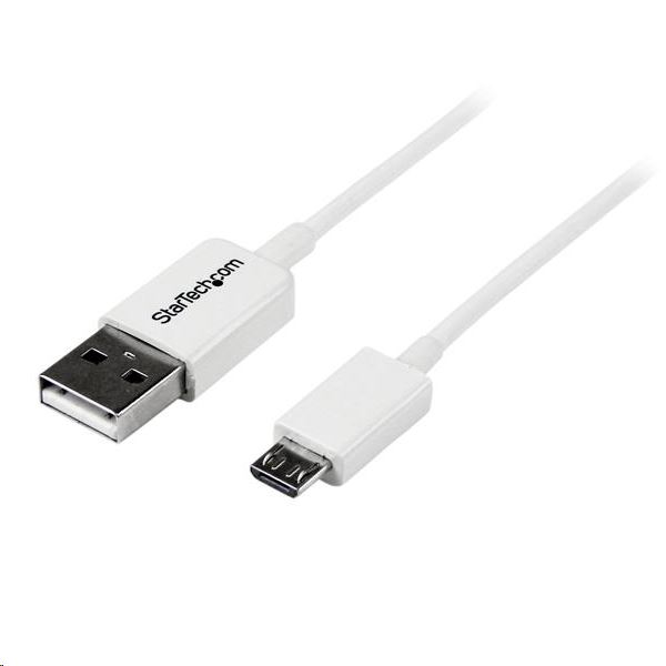 StarTech.com USB -> Micro USB kábel fehér (USBPAUB1MW)