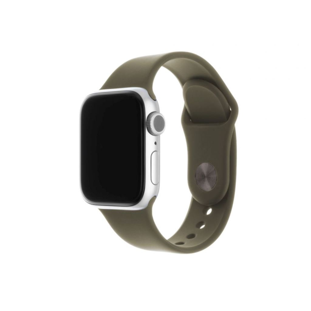 FIXED Apple Watch 38mm/40mm/41mm szilikon szíj szett olivazöld (FIXSST-436-OL) FIXED Apple Watch 38mm/40mm/41mm szilikon szíj szett olivazöld (FIXSST-436-OL)