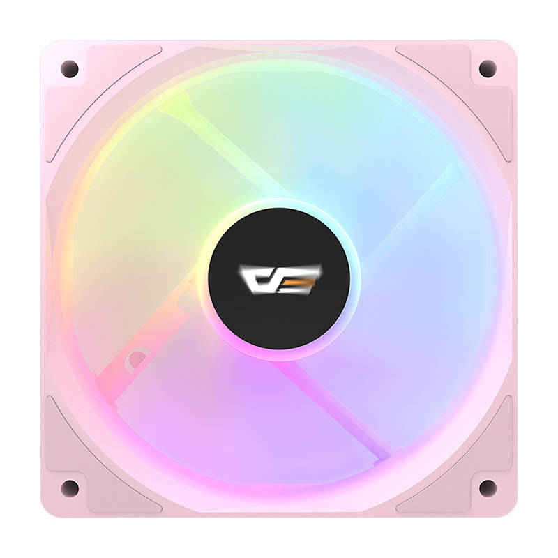 Computer Fan Darkflash CL12 LED (120x120) (pink)