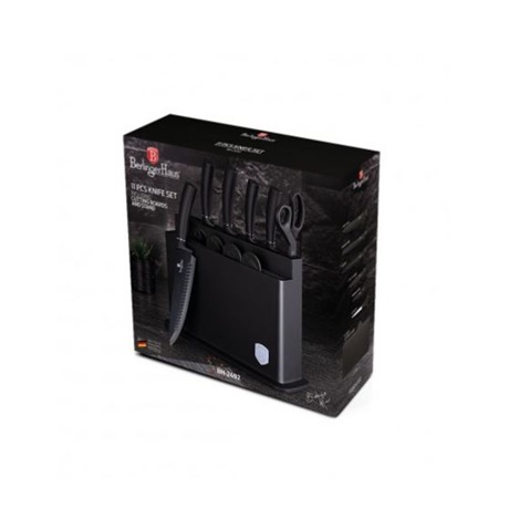 Berlinger Haus BH/2492N 11 db-os késkészlet állvánnyal és vágódeszkával Berlinger Haus BH/2492N 11 db-os késkészlet állvánnyal és vágódeszkával