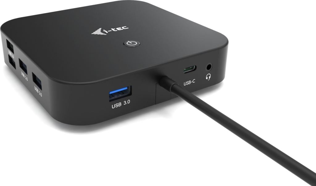 i-tec USB-C notebook dokkoló fekete (C31DUALDPDOCKPD100W)