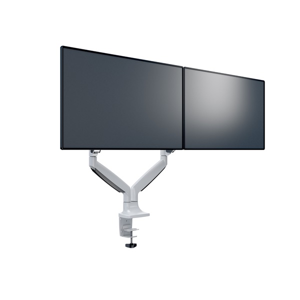 MULTIBRACKETS  M Deskmount Gas Spring Dual  15-27" max.VESA: 100x100 mm  9 kg  2 karos asztali konzol Fehér
