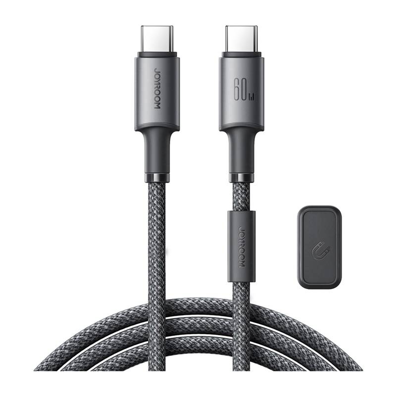 Kábel USB-C - USB-C Joyroom S-A50, 60W, 1.2m szary