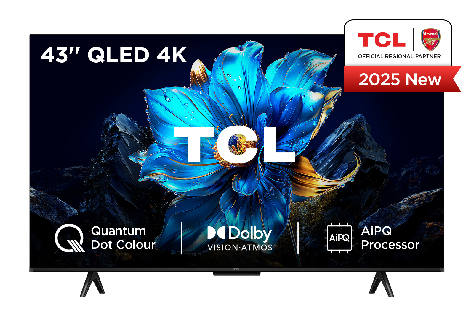 TCL 43" 43P7K QLED televízió