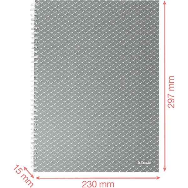 Esselte ColourBreeze A4 vonalas kék spirálfüzet Esselte ColourBreeze A4 vonalas kék spirálfüzet